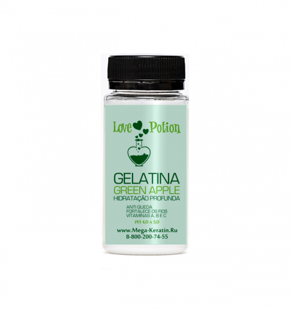    LOVE POTION Gelatina Green Apple 100 ml