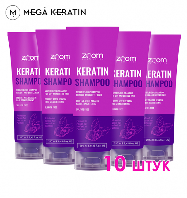      ZOOM Keratin Shampoo 10x250 ml
