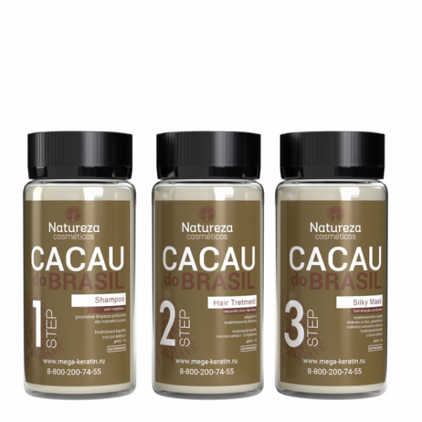   NATUREZA Cacau do Brasil 3x100 