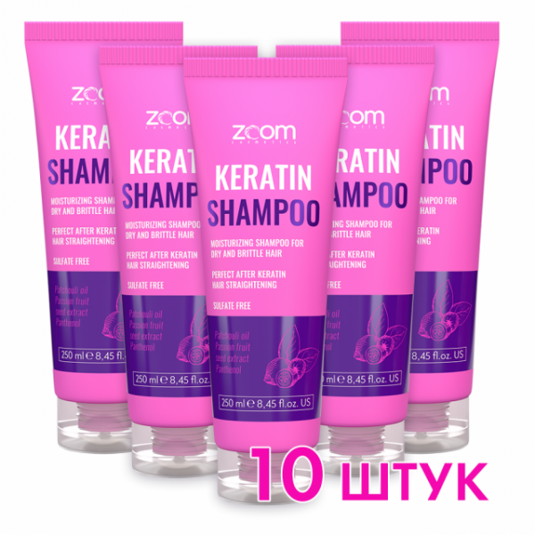     ZOOM Keratin Shampoo 10x250 ml