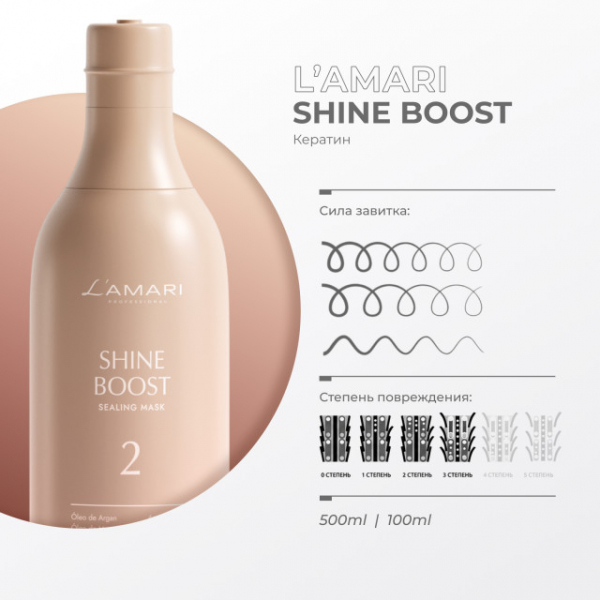 ������� L'AMARI Shine Boost 500 ml