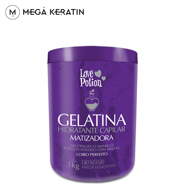  Коллагеновый восполнитель LOVE POTION Gelatina Matizadora 1000 ml