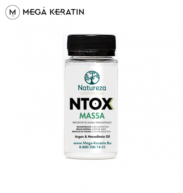  Пробник ботокса для волос NATUREZA NTOX Massa 100 ml