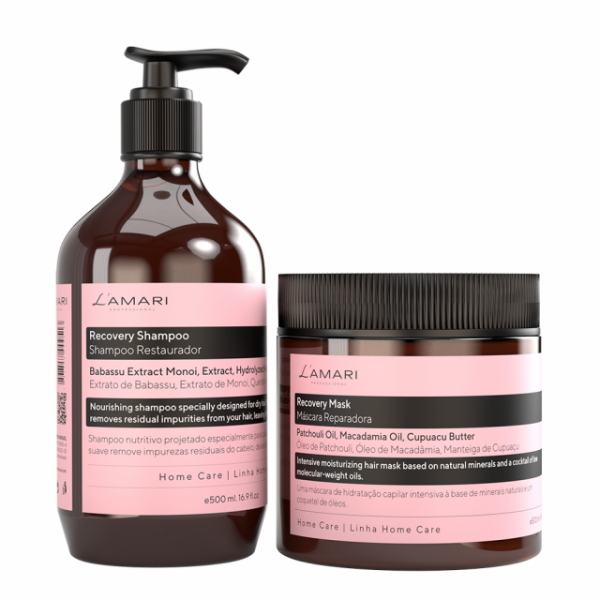     L'AMARI Recovery Shampoo 500 ml + Mask 500 ml