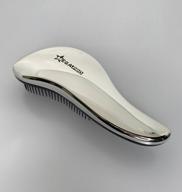  Расческа Detangling Hair Brush MegaPro Silver
