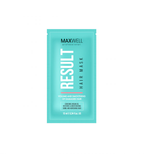 Маска восстанавливающая MAXWELL Result Mask сашэ 10 ml