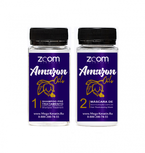  Пробный набор ZOOM Amazon Oils 2x100 ml. 